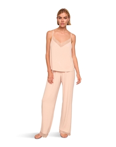 Пижама Kari - The Cami/Pant Pajama Set, цвет Tea Rose Eberjey