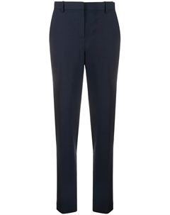 Строгие брюки кроя слим, синий Theory