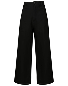 Широкие брюки с завышенной талией, черный Amir slama