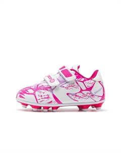 Футбольные бутсы детские с низким верхом, износостойкие, противоскользящие, для подростков, белый/розовый Snoopy