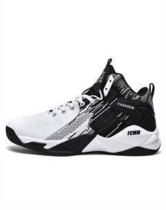 Противоскользящие износостойкие детские баскетбольные кроссовки для подростков, белый Fcmm