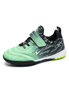 Детские футбольные бутсы для детей, черный/зеленый Binary