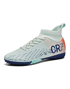 Футбольные бутсы для детей и подростков с противоскользящими и износостойкими подошвами, аква Qiutexiong