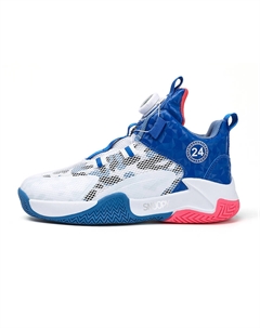 Баскетбольные кроссовки для детей с амортизацией, износостойкими, дышащими, нескользящими, фиолетовый Snoopy