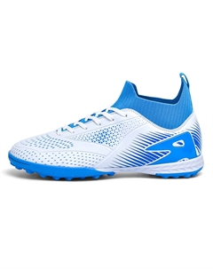 Футбольные бутсы для детей и подростков с низким верхом, устойчивые к истиранию и скольжению, аква Qiutexiong