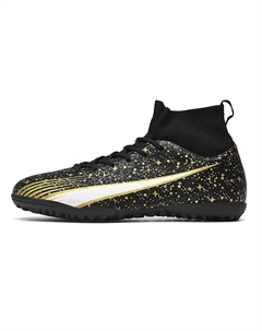 Футбольные бутсы детские, подростковые, износостойкие, противоскользящие, с высоким верхом, белый Kung fu partners