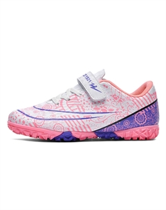 Футбольные бутсы детские, противоскользящие, с защитой от ударов, легкие, амортизирующие, низкие, черный/синий Binary