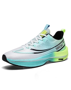 Противоскользящие и дышащие баскетбольные кроссовки для детей, серый/синий/зеленый Fcmm