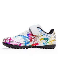 Детские футбольные бутсы для детей, белый Kung fu partners