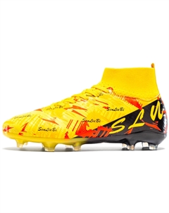 Футбольные бутсы детские, подростковые, с защитой от ударов, износостойкие, водонепроницаемые, желтый Transformers