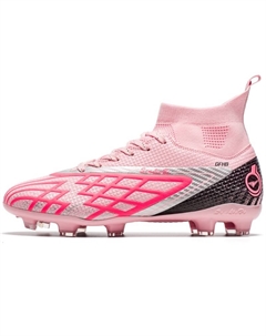 Футбольные бутсы для детей и подростков, износостойкие, дышащие, среднего размера, розовый Kung fu partners