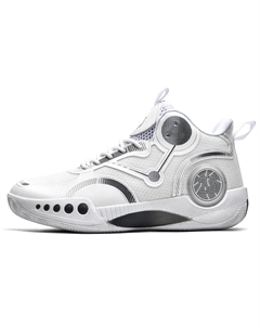 Баскетбольные кроссовки для детей начальной школы, белый/фиолетовый Kung fu partners