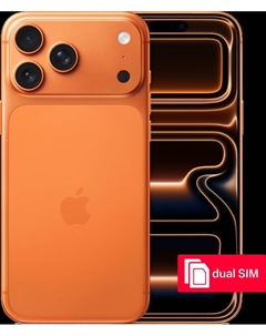 Смартфон Apple iPhone 17 Pro Max 512 Гб SIM + SIM Cosmic Orange