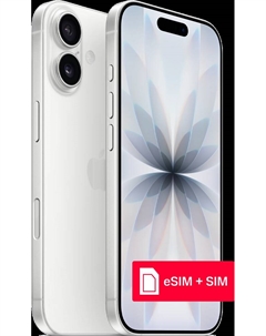 Смартфон Apple iPhone 17 256 Гб eSIM + SIM White