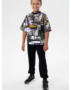 Комплект трикотажный для мальчиков: фуфайка (футболка), брюки Playtoday tween