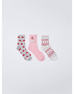 Набор из 3 пар носков для девочек Sela