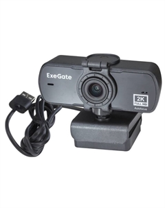 Веб-камера Stream C940 Wide 2K AF EX299093RUS 4Мп, 2560x1440, 30fps, H.264, автоматический фокус, защитная шторка, широкоугольный 4-линзовый ( Exegate