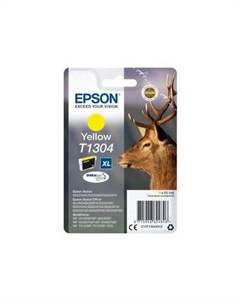 Картридж Epson T1304, желтый / C13T13044012