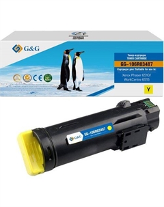 Картридж G&G GG-106R03487, 106R03479/106R03487, желтый / GG-106R03487 G&g
