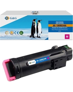 Картридж G&G GG-106R03486, 106R03478/106R03486, пурпурный / GG-106R03486 G&g