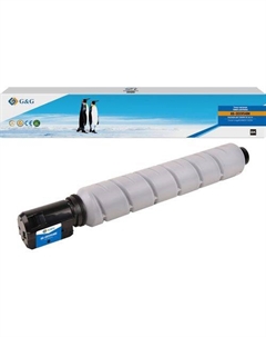 Картридж G&G GG-CEXV54BK, C-EXV54 BK, черный / GG-CEXV54BK G&g