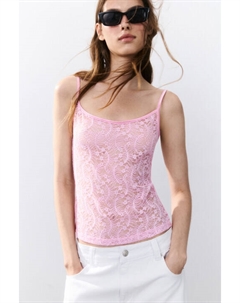 Майка ажурная на тонких бретельках Befree