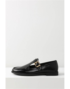 Туфли лоферы кожаные пряжкой Marc o'polo