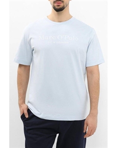 Футболка хлопковая с логотипом Marc o'polo