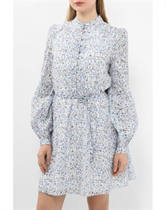 Платье-рубашка с воротником стойкой и принтом Guess