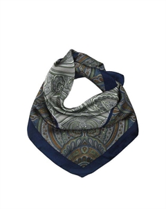 Палантин из смесового шелка с принтом Mellizos