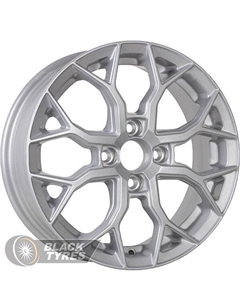 Литой диск 1519 6x15/4x100 D60.1 ET40, Серебристые Venti