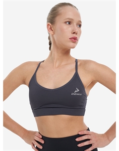 Спортивный топ бра PureMind Essentials, Серый Demix