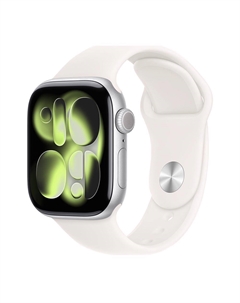 Умные часы Apple Watch Series 11 (GPS+Cellular), 42 мм, Silver Aluminum Case/Light Blush Sport Band - M/L