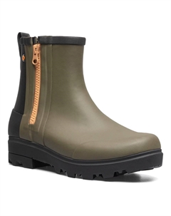 Водонепроницаемые ботинки от дождя Holly с боковой молнией, зеленый Bogs°