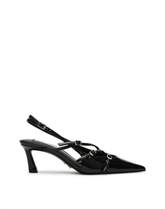 Туфли Liana с ремешками и каблуком-рюмочкой, черный Steve madden