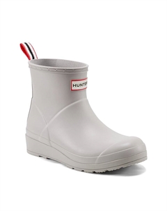Сапоги короткие резиновые, серый Hunter