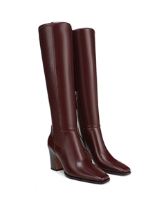 Сапоги до колена от Jonie, цвет oxblood red leather Franco sarto