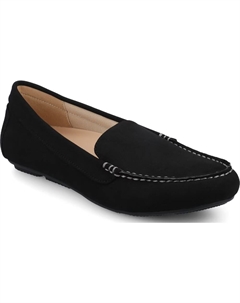 Женские мокасины oreta driving loafer, черный Journee