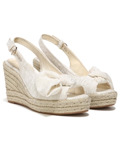 Босоножки на танкетке Bettina, белый Naturalizer
