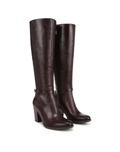 Узкие сапоги Kalina до колена, цвет wine leather Naturalizer