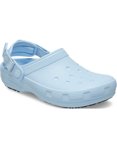 Классические рабочие противоскользящие сабо, синий Crocs