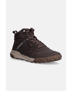Походные ботинки HEX READY MID WP из нубука, коричневый Caterpillar