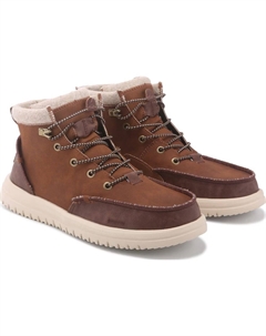 Классические ботинки на шнуровке Bradley, цвет cognac Hey dude