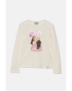 Детская хлопковая водолазка, бежевый United colors of benetton