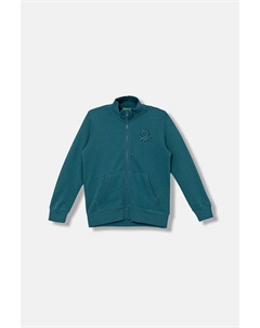 Детская хлопковая толстовка, бирюзовый United colors of benetton