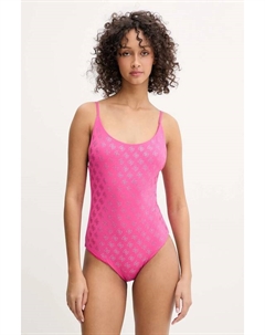 Цельный купальник, розовый Guess