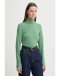 Хлопковая водолазка, зеленый Marc o'polo