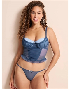 Трусики-Стринги Brigitta, синий Adore me