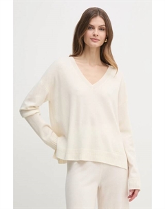 Шерстяной свитер, бежевый Liu jo