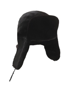 Меховая шапка-ушанка из норки Victoria kusenkova